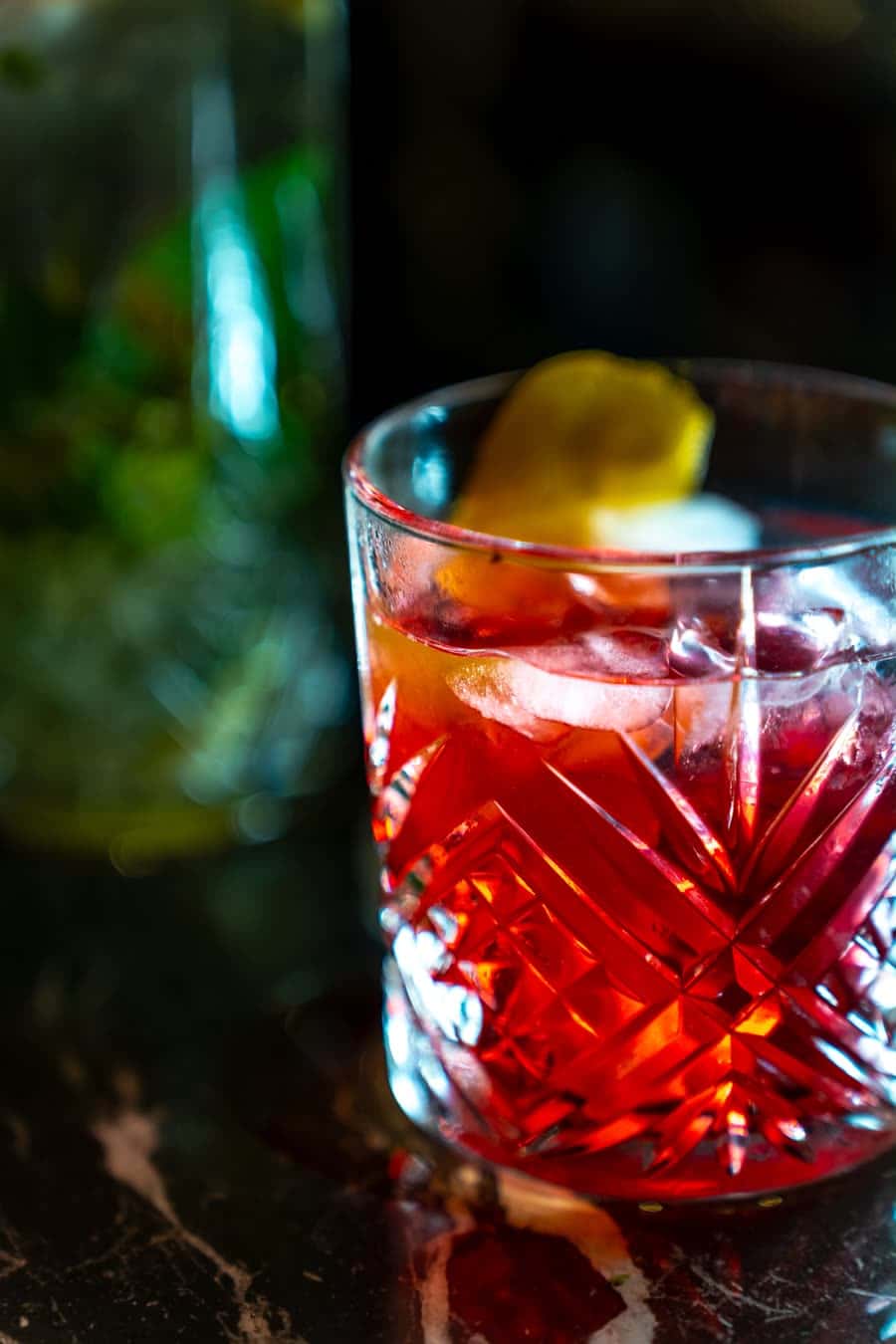 Cocktail préparé au bar de NŌVA