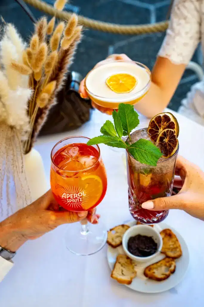 Spritz et cocktails à l'apéritif